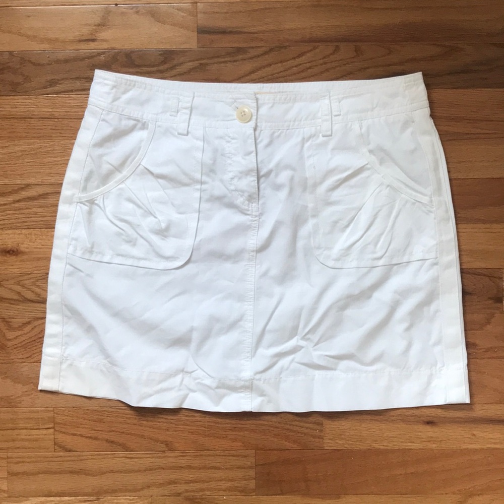 J. Crew White Skirt